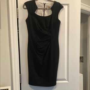 Chic Black Midi Dress